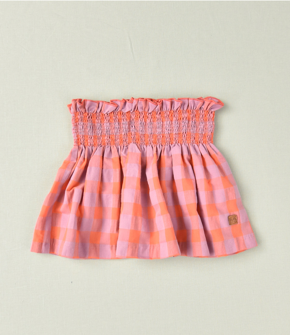 01-46077 Saia xadrez menina (GRANDE PROMOÇÃO)
