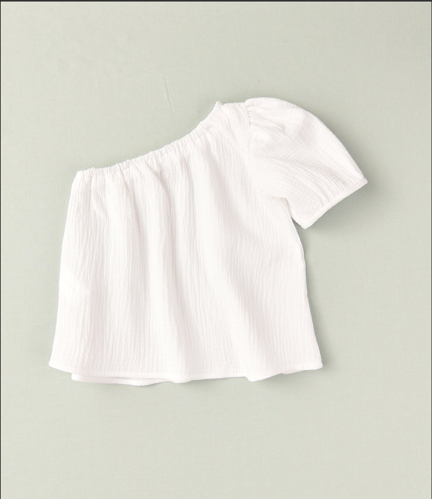 01-46150L Blusa gasa lisa niña