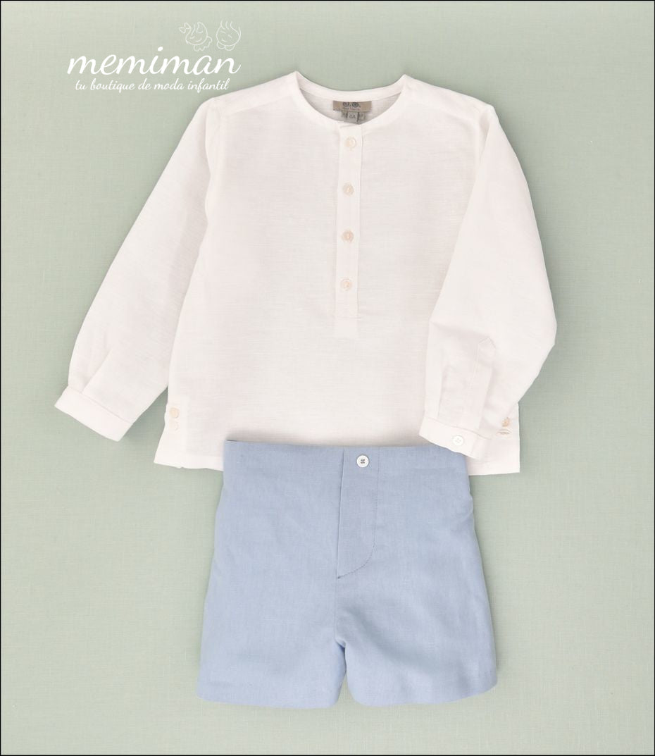 01-50029 Conjunto de linho para menino