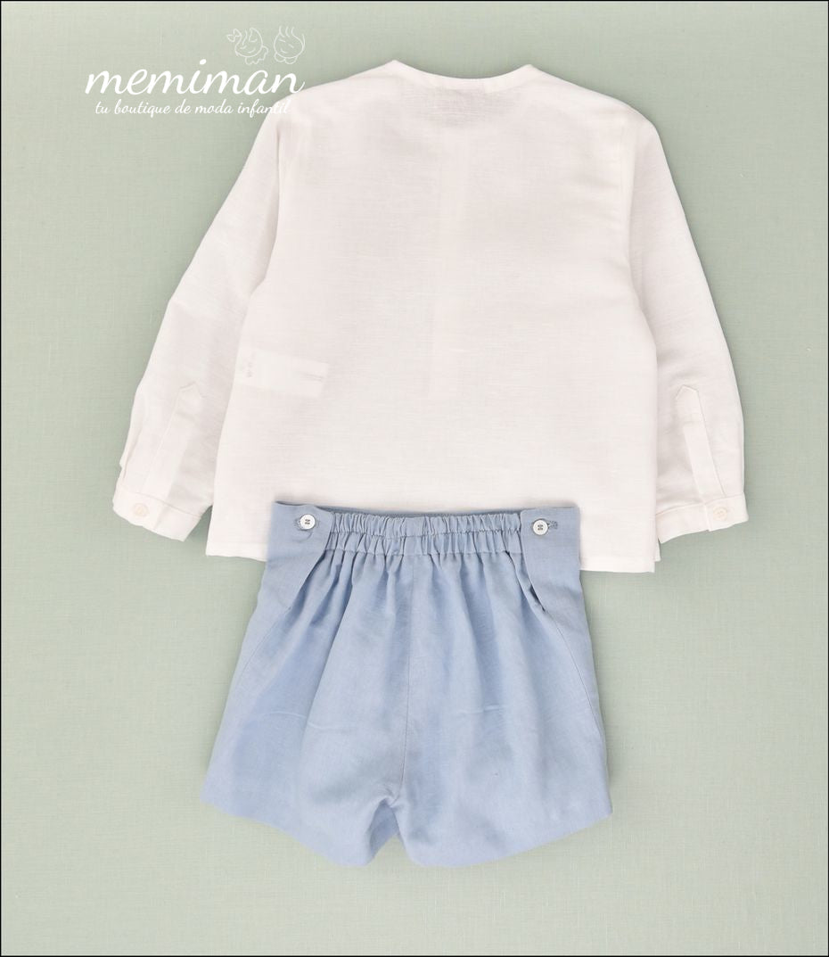 01-50029 Conjunto de linho para menino