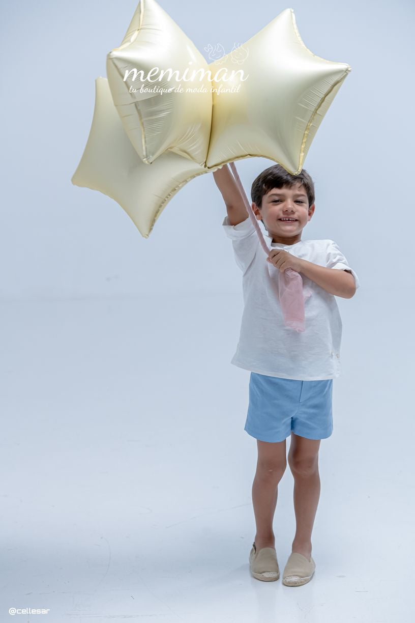 01-50029 Conjunto de linho para menino