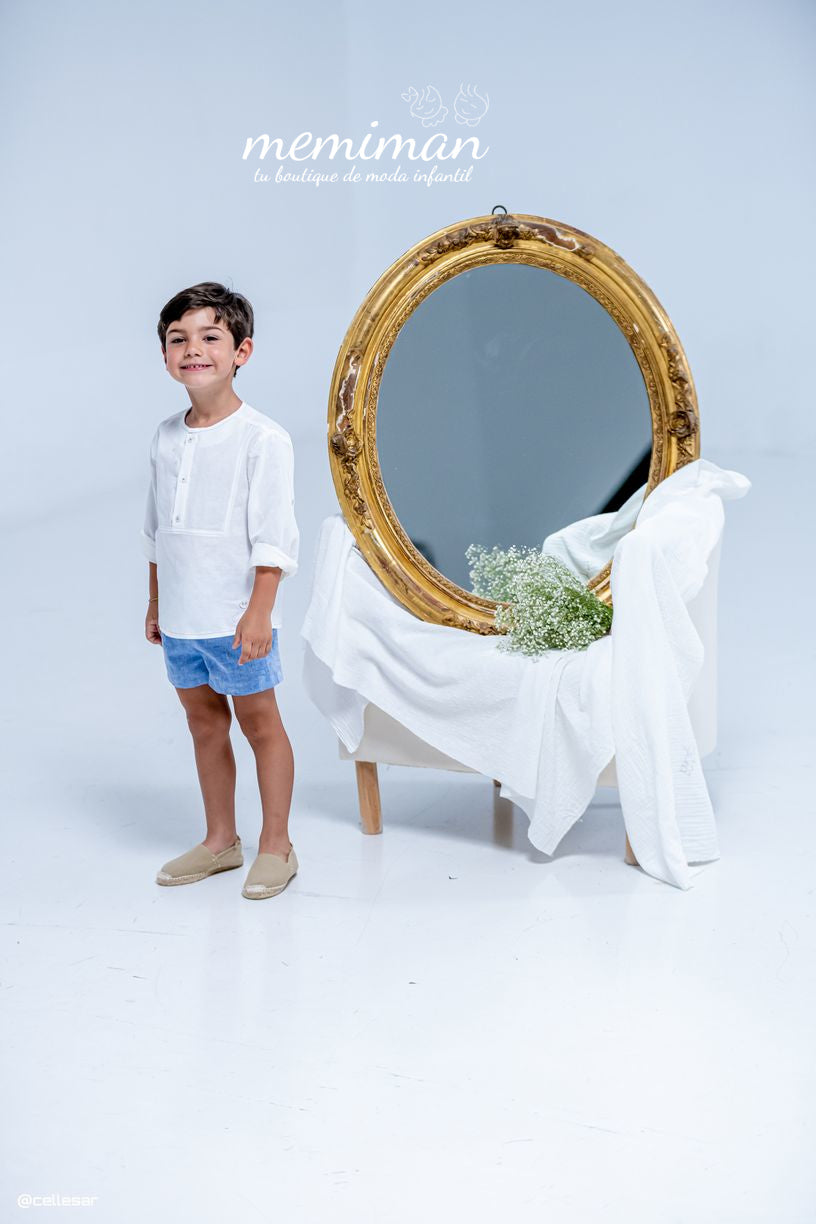01-50037L Conjunto de linho para menino