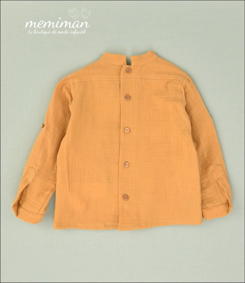 01-500081L Blusa lisa menino