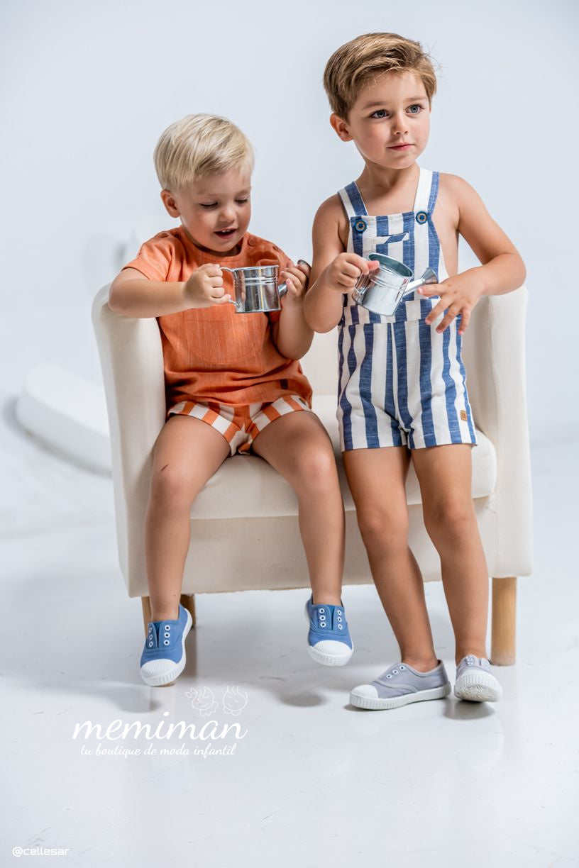 01-50107 Gestreifte Shorts