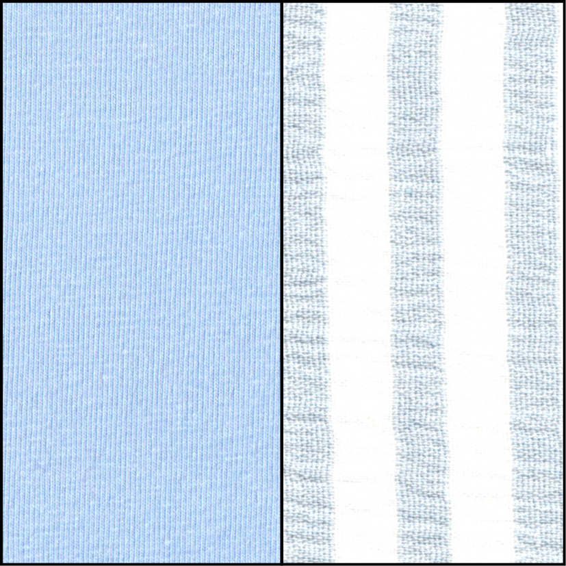 03-46209 Striped girl set with hat