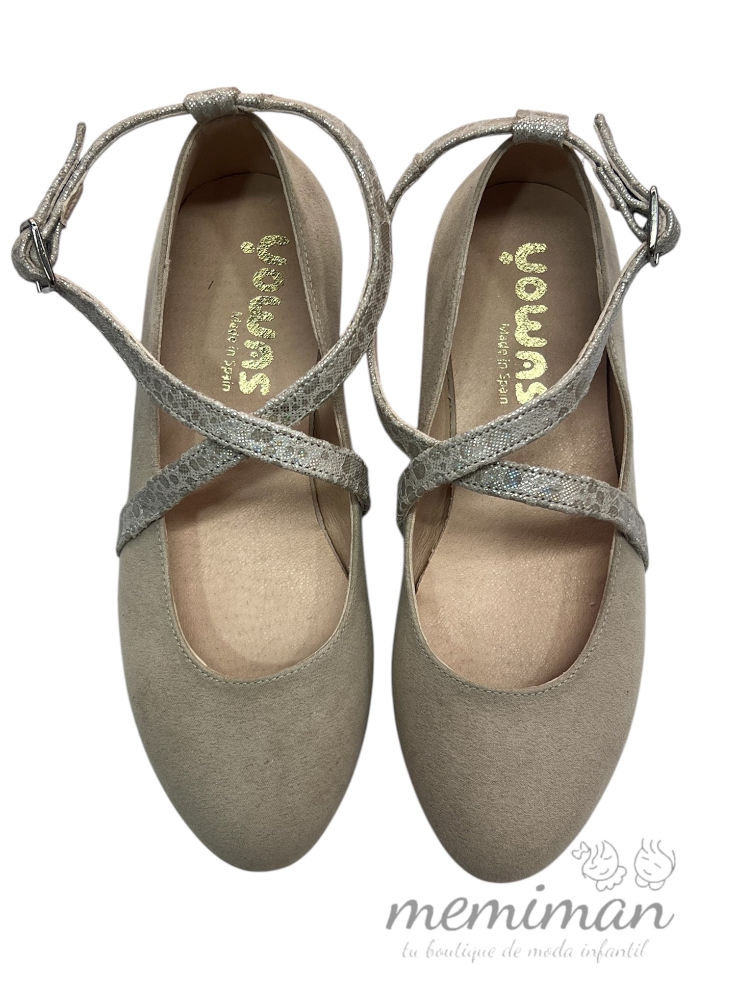 25517 Sapato Fivela Cruzada