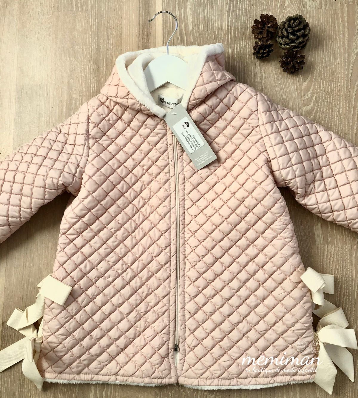 TAUPE Casaco acolchoado menina ROSA