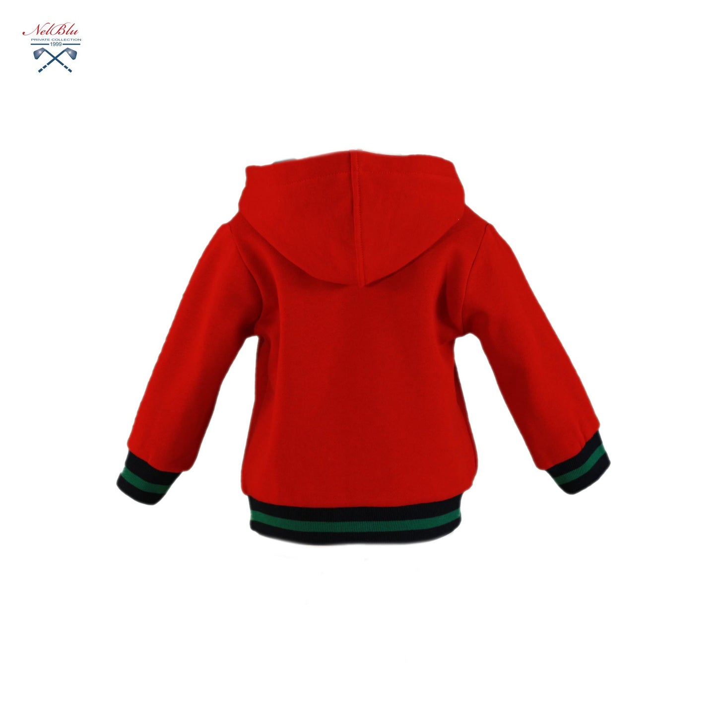 36-1100-1 Felpa neonato con cappuccio