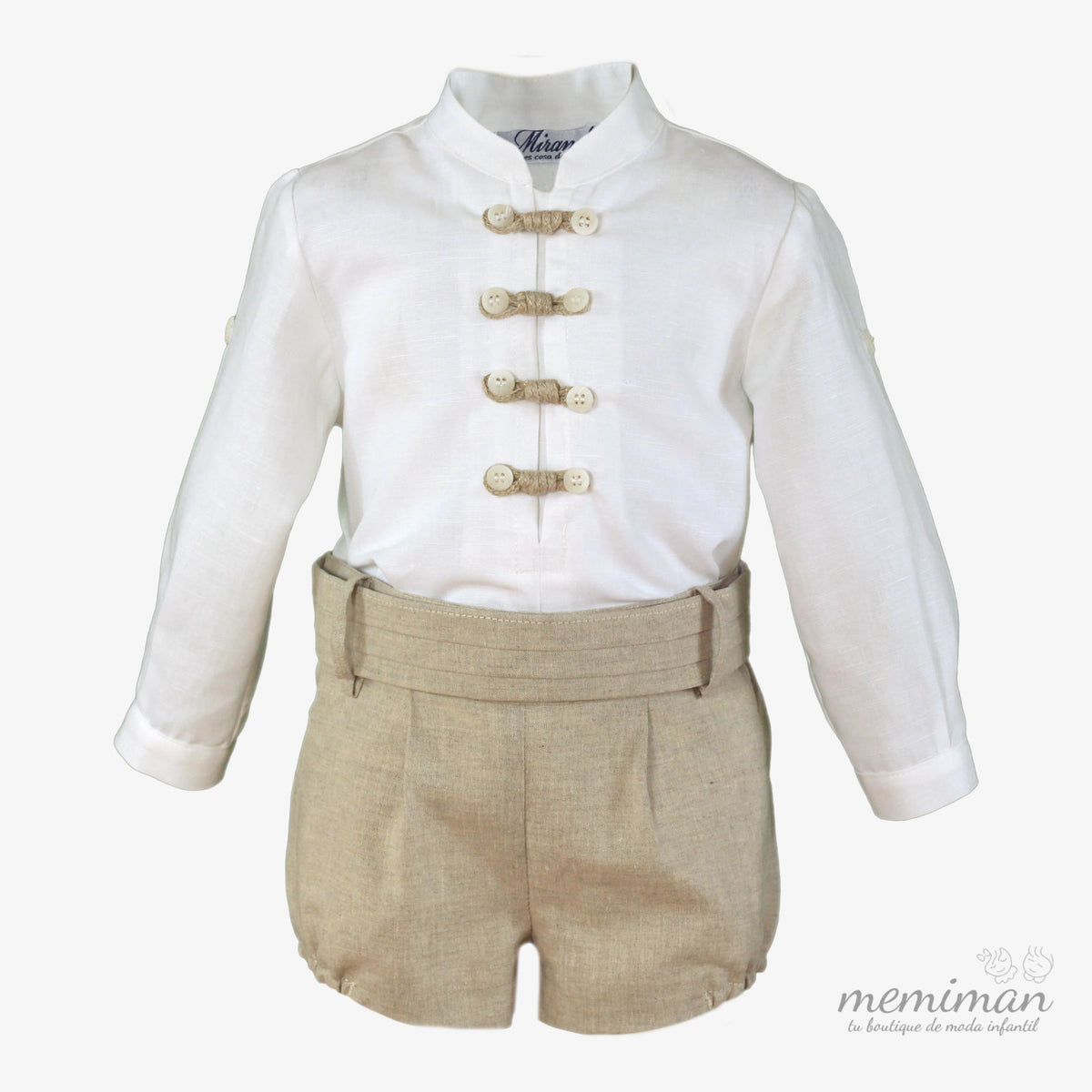 37-0121-23 Conjunto Camisa M/C-Calças