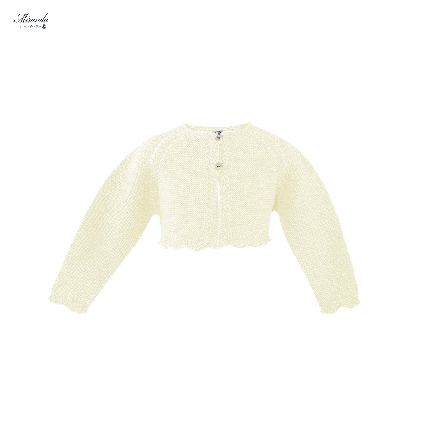 36-0129-R Cardigan en tricot pour bébé