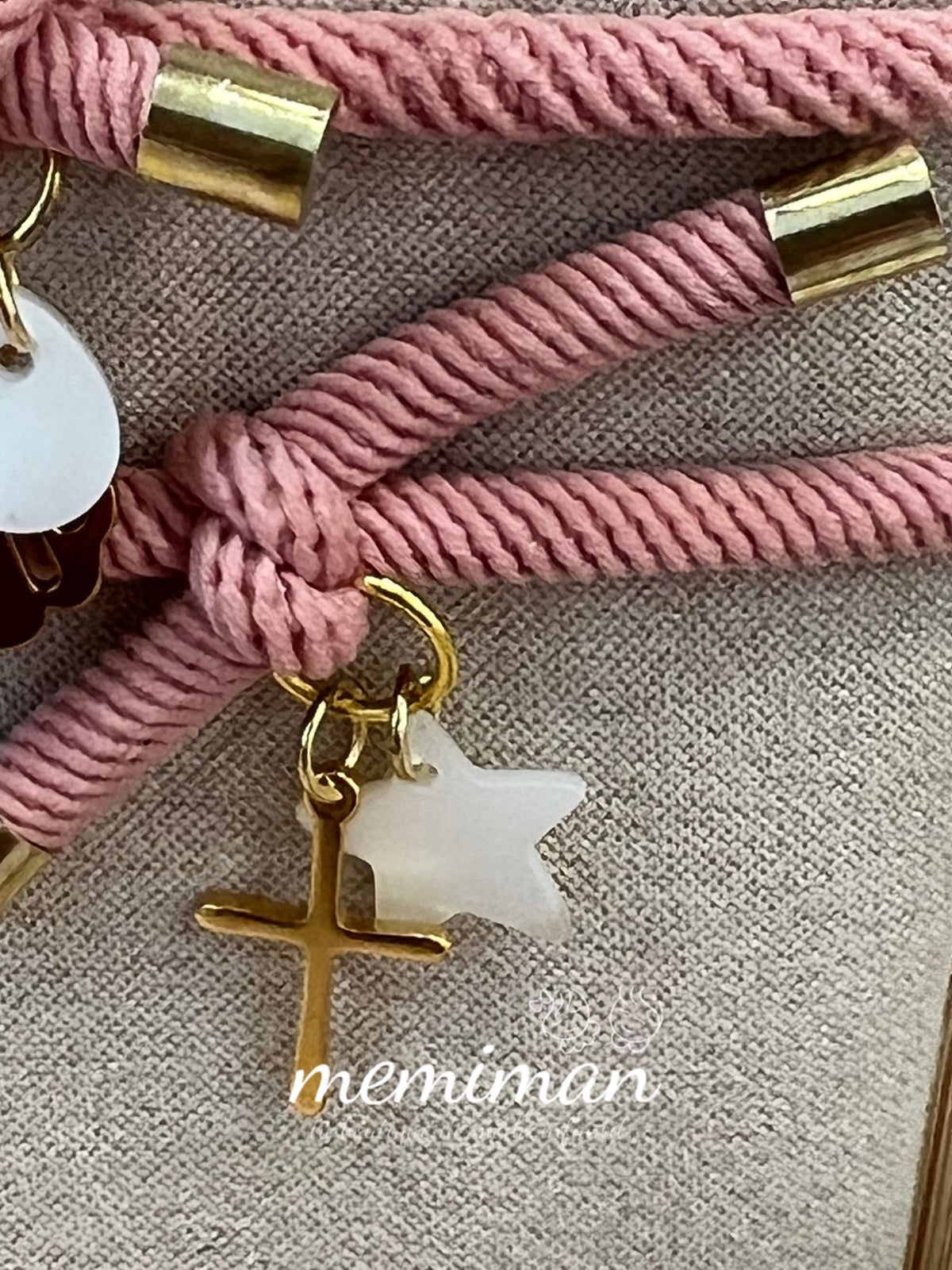 Bracciale ELASTICO Dettagli in Acciaio e Madreperla