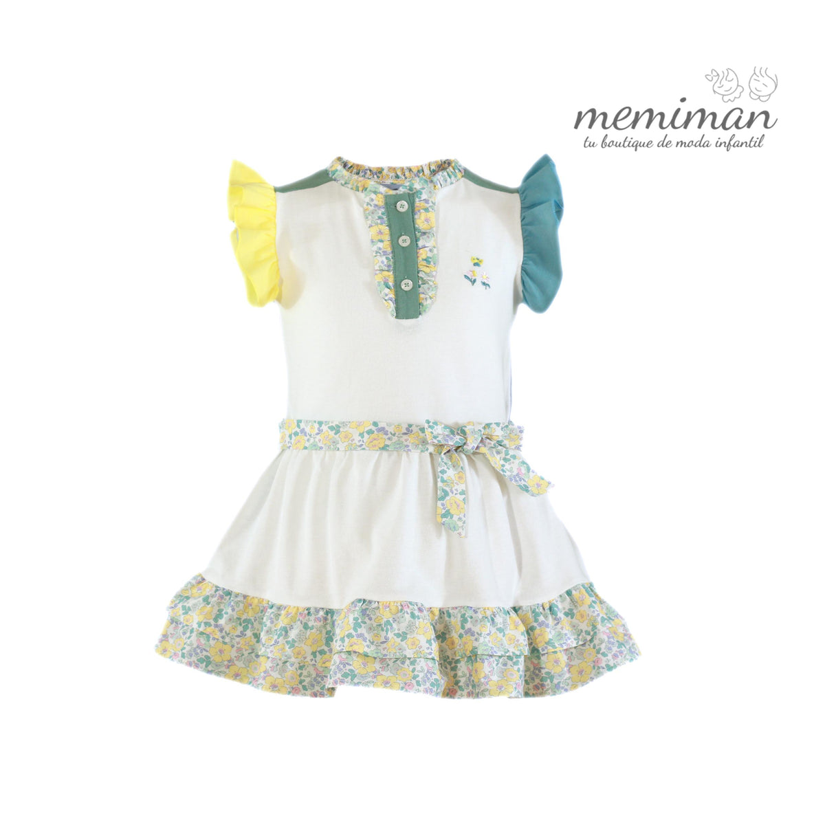 35-1409-V Vestito per bambina