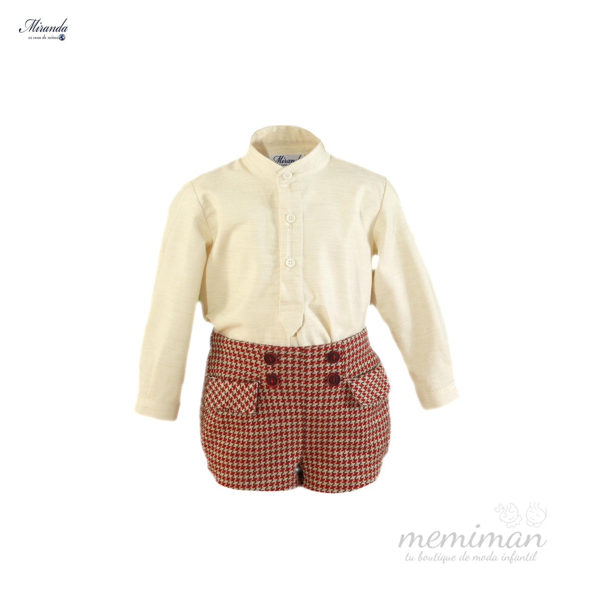 36-0147-23 Conjunto de menino camisa e calças