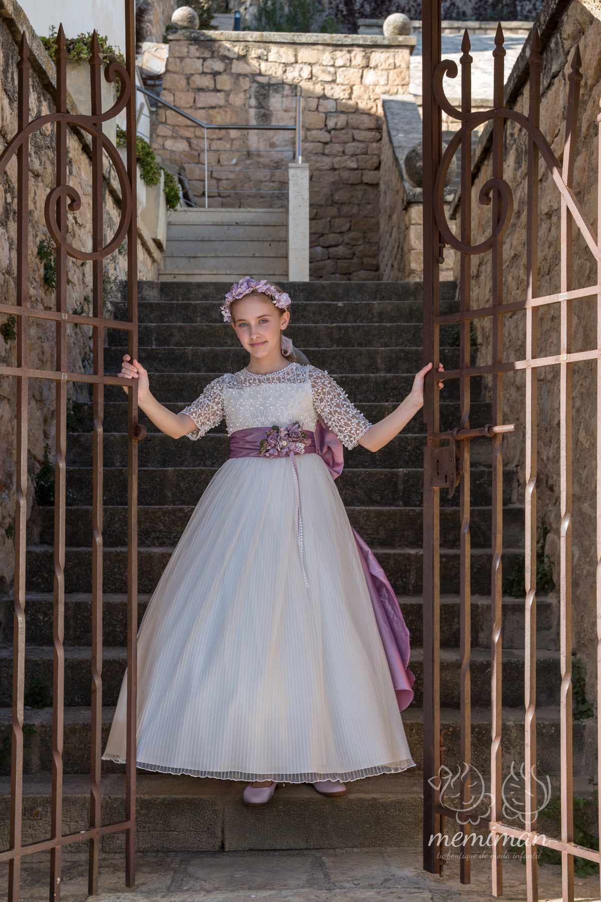 Robe de communion XC157 LUNA
