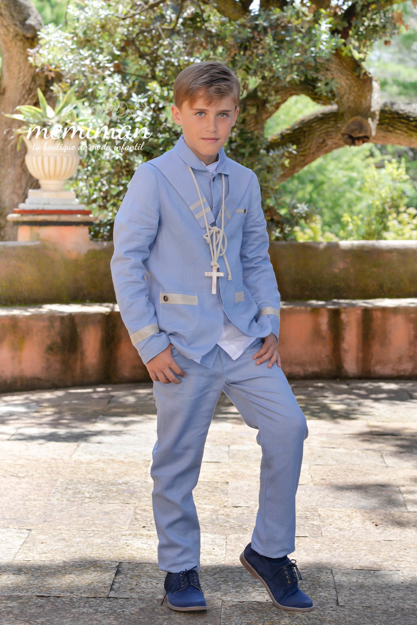 2102 Linen Sailor Collar