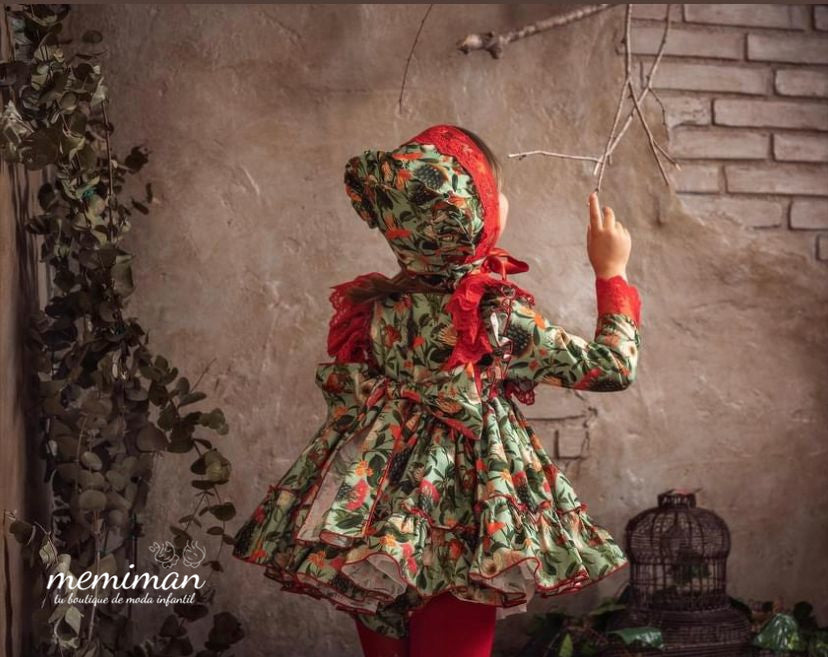 MANUELA Jesusito - Robe volante à fleurs