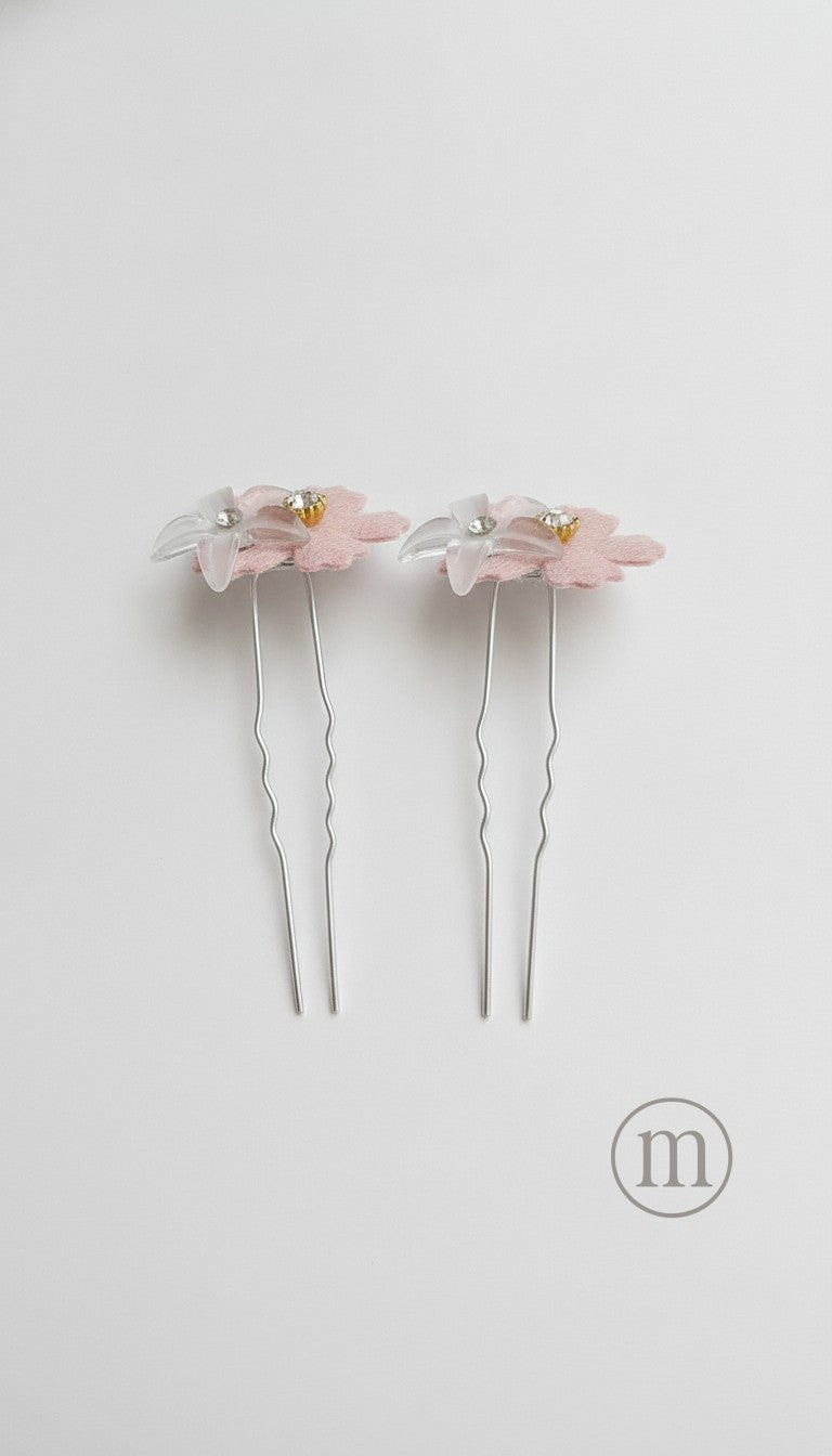 AGUJONES Flores Tela-Piedra COM/CER
