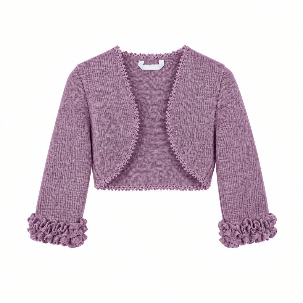 190482H Bolero neonato in tricot