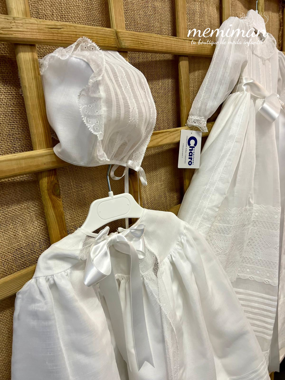 212 English Batiste Skirt, Bonnet and Cape