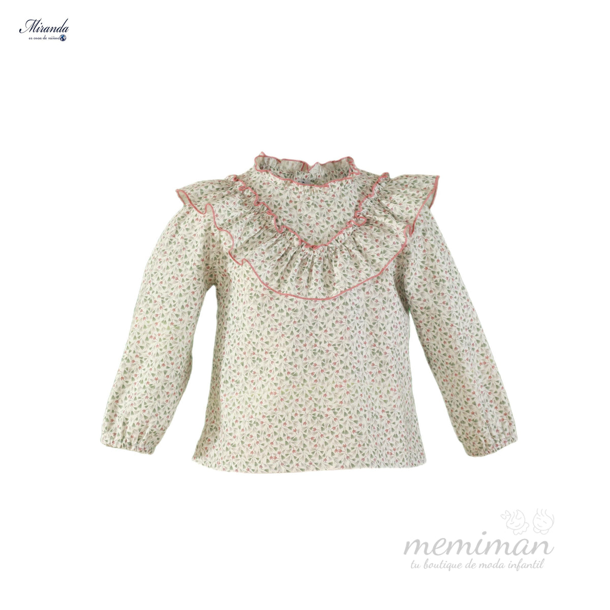 36-0223-2 Blusa stampata bambina
