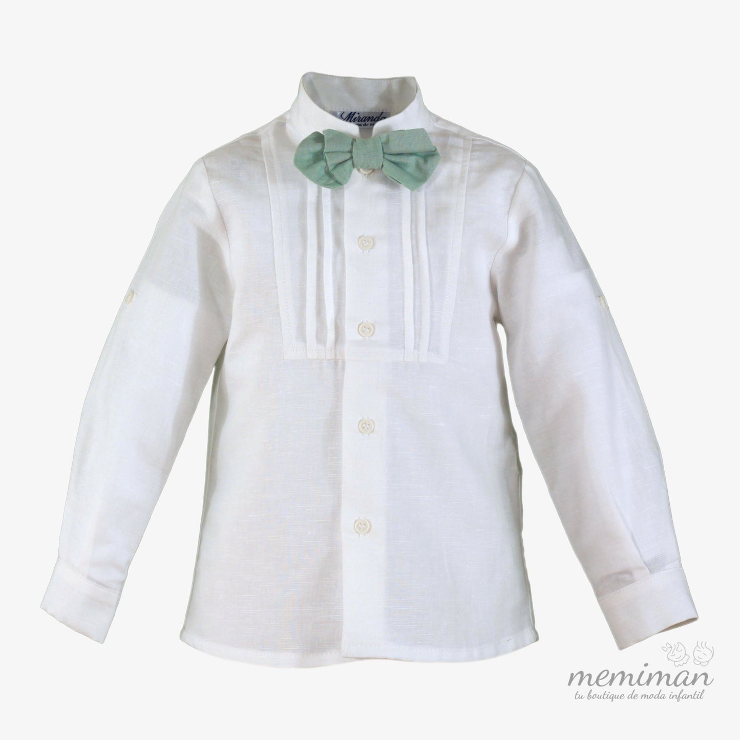 37-0223-2 Camisa M/C e Laço