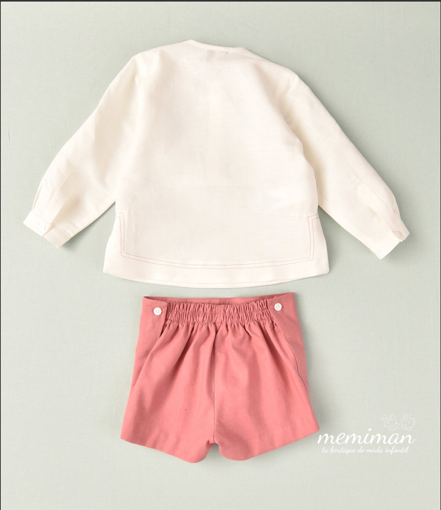 01-46049 Ensemble enfant en lin