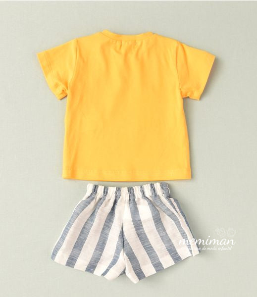 03-46216 Striped boy set