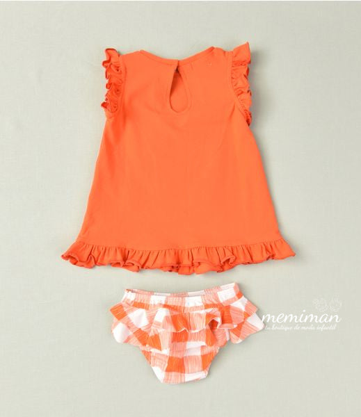 03-46242 Conjunto culetín cuadros 2P