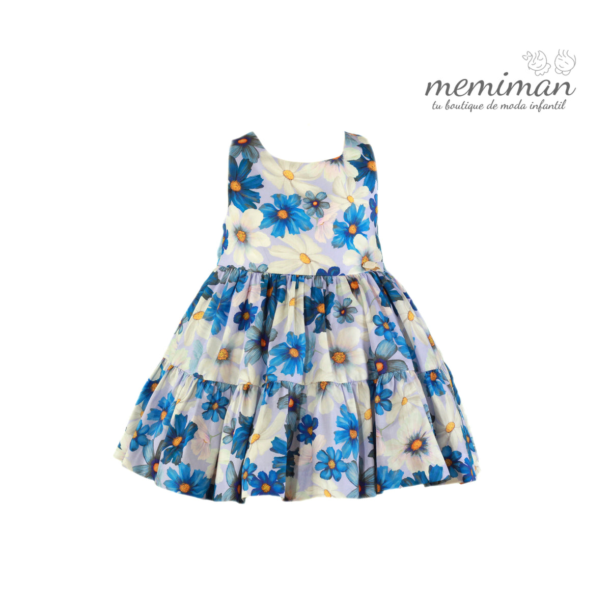 35-0245-V Bedrucktes Kinderkleid