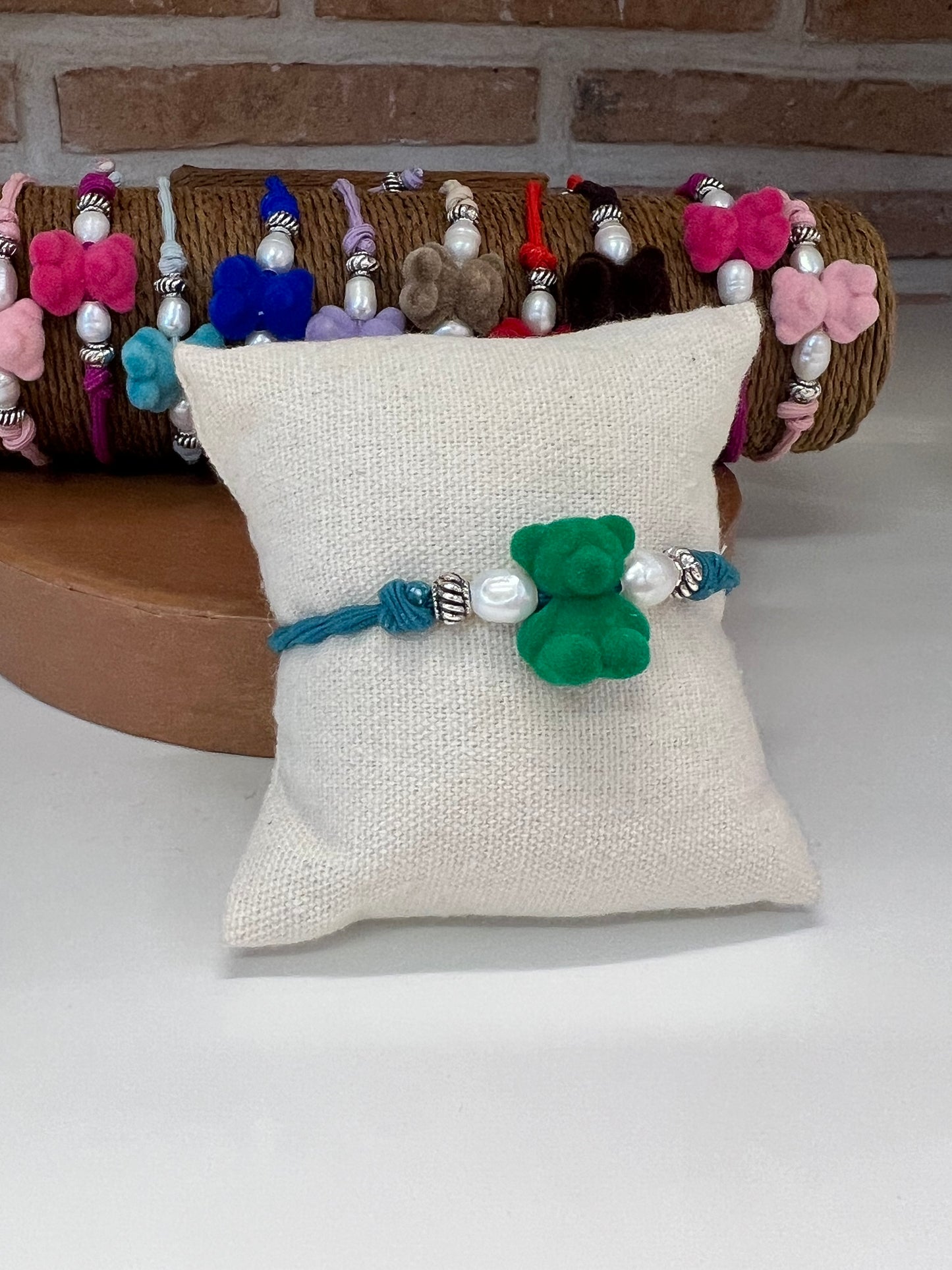 Pulsera OSO Terciopelo