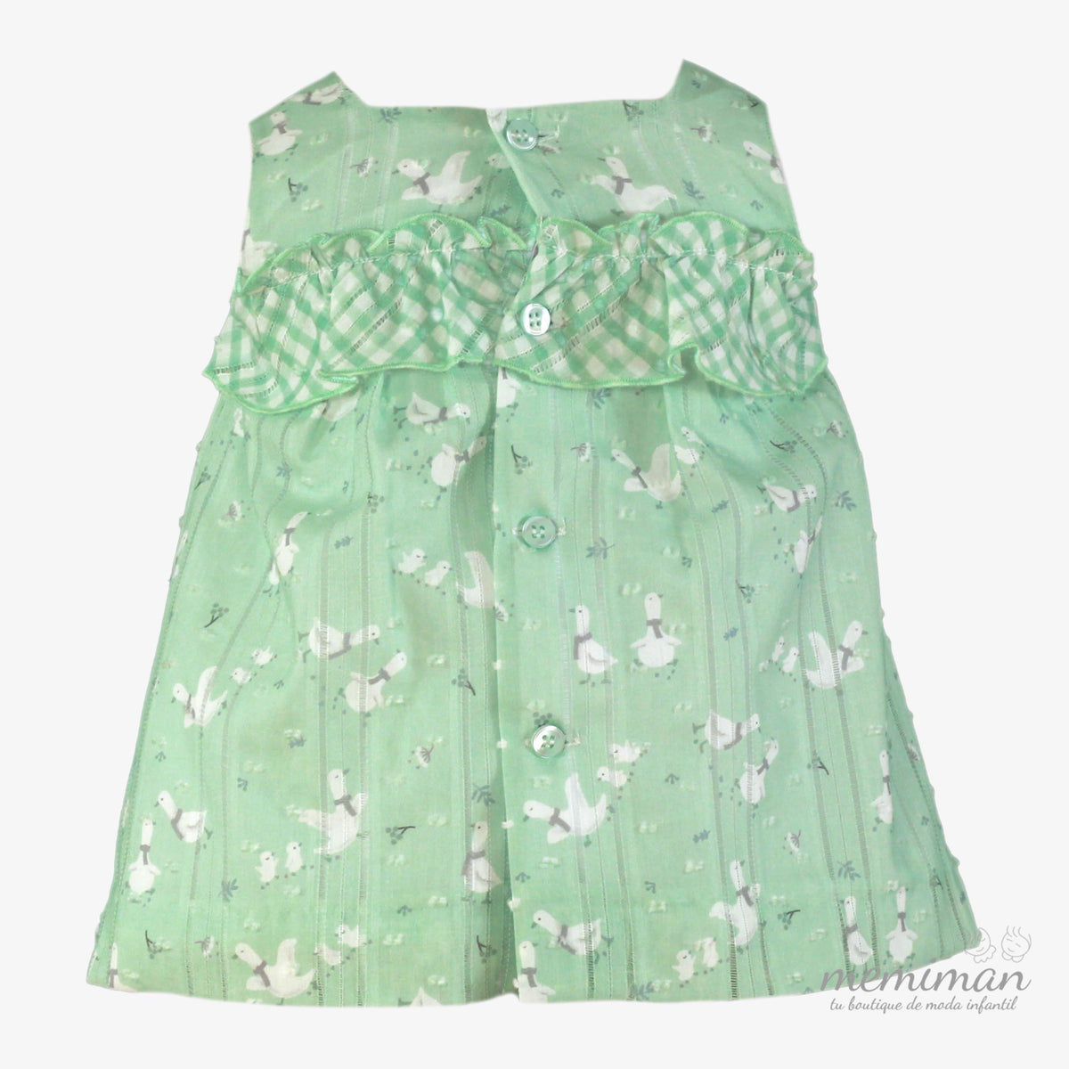 37-0029-V Vestito neonato paperelle