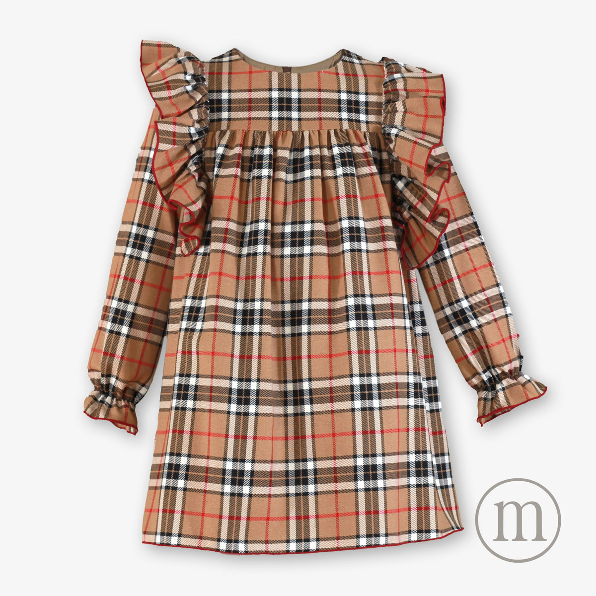 40-0300-V Vestito Bambino a Quadretti