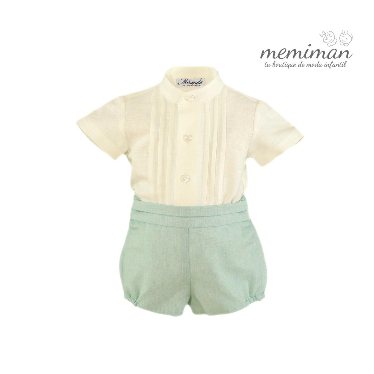 35-0030-23 Completo bambino camicia+pantaloni