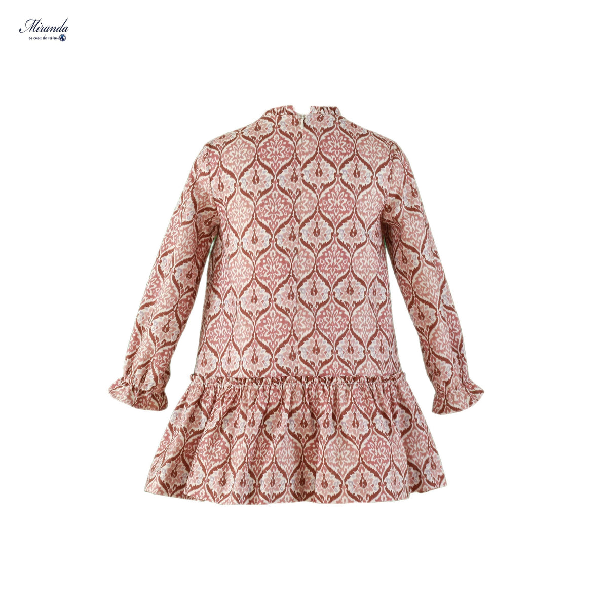 36-0302-V Vestito bambina stampato
