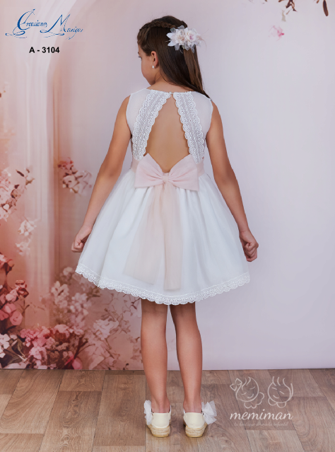 A3104 Vestido Arras Espalda Fantasía