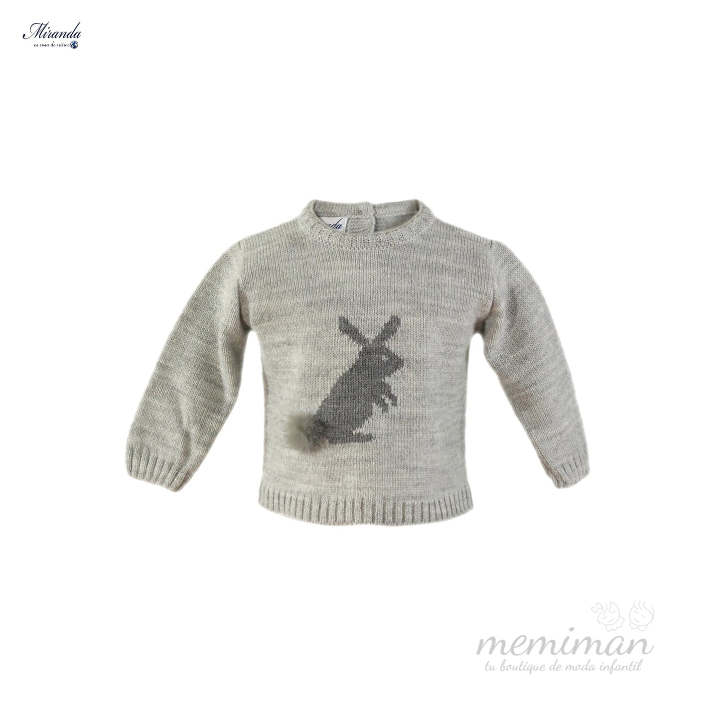 36-0032-J Camisola de malha para bebé