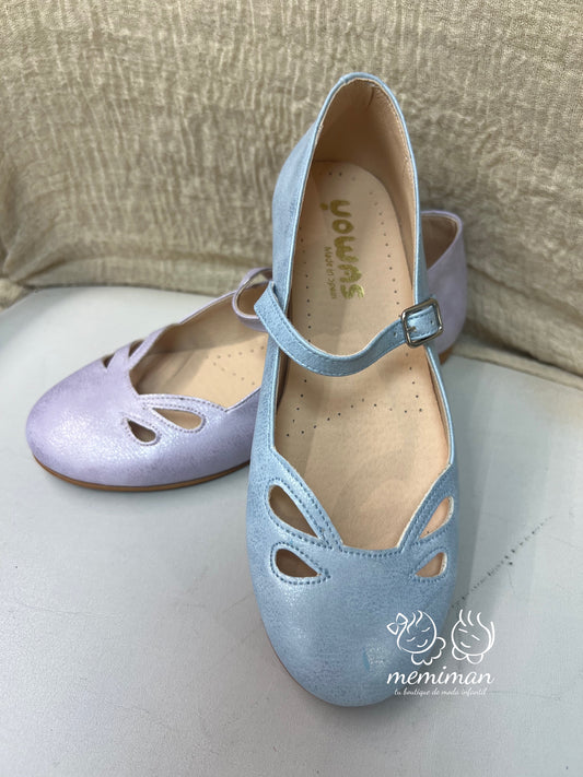 25534 Zapato Hebilla Pala Perforada