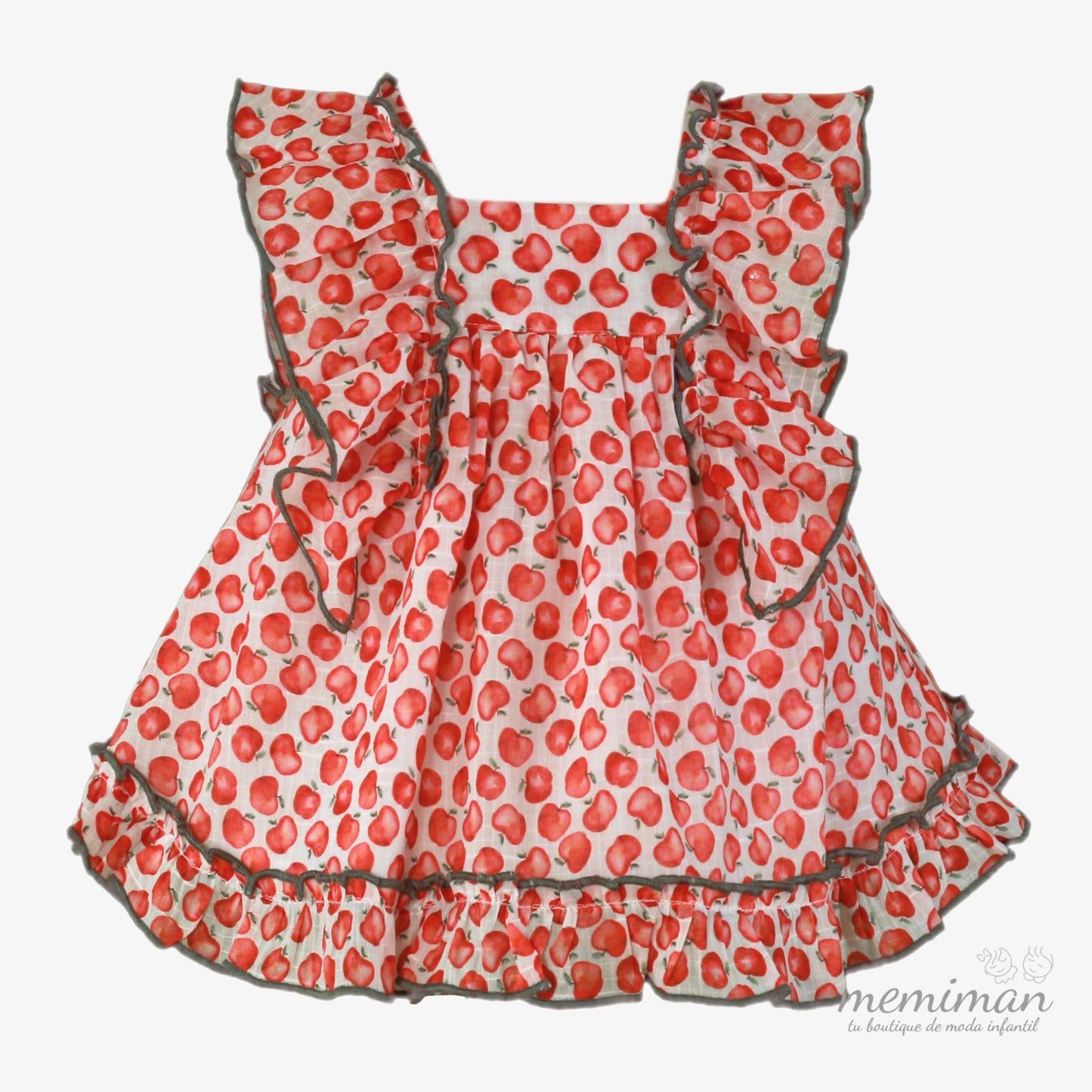 37-0039-V Vestito neonata mele