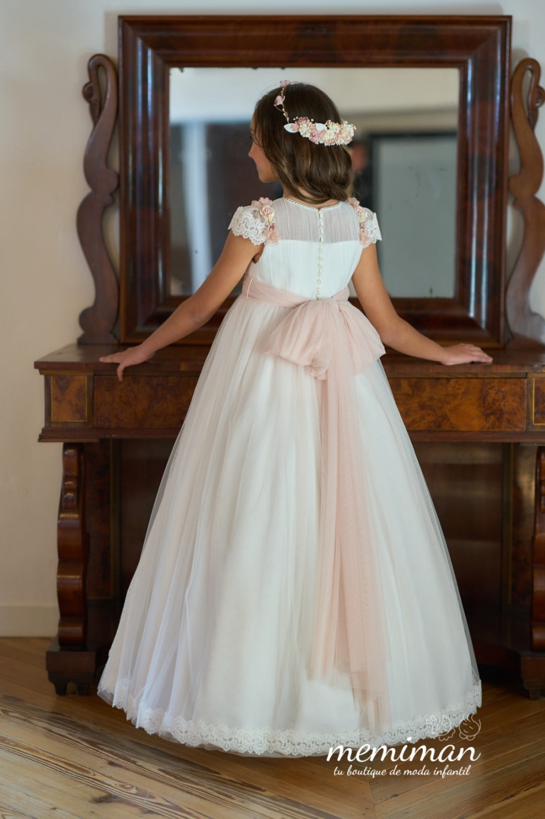 EX406 NADIA Vestido comunión (OUTLET)