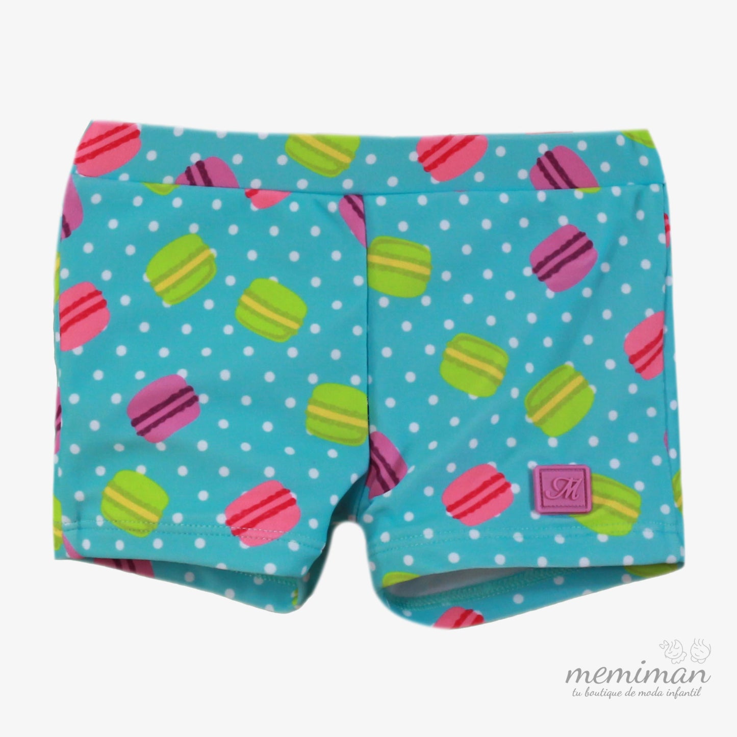 37-0407-B Boxer garçon Macarons