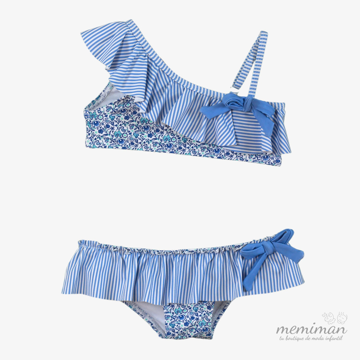37-0421-BI Bikini bambina fiorellini