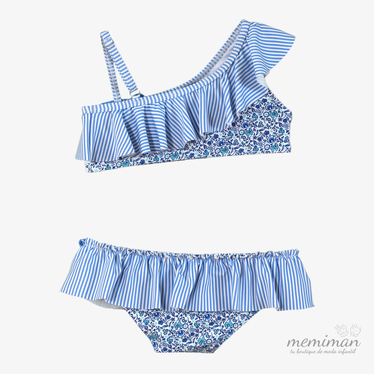37-0421-BI Bikini bambina fiorellini