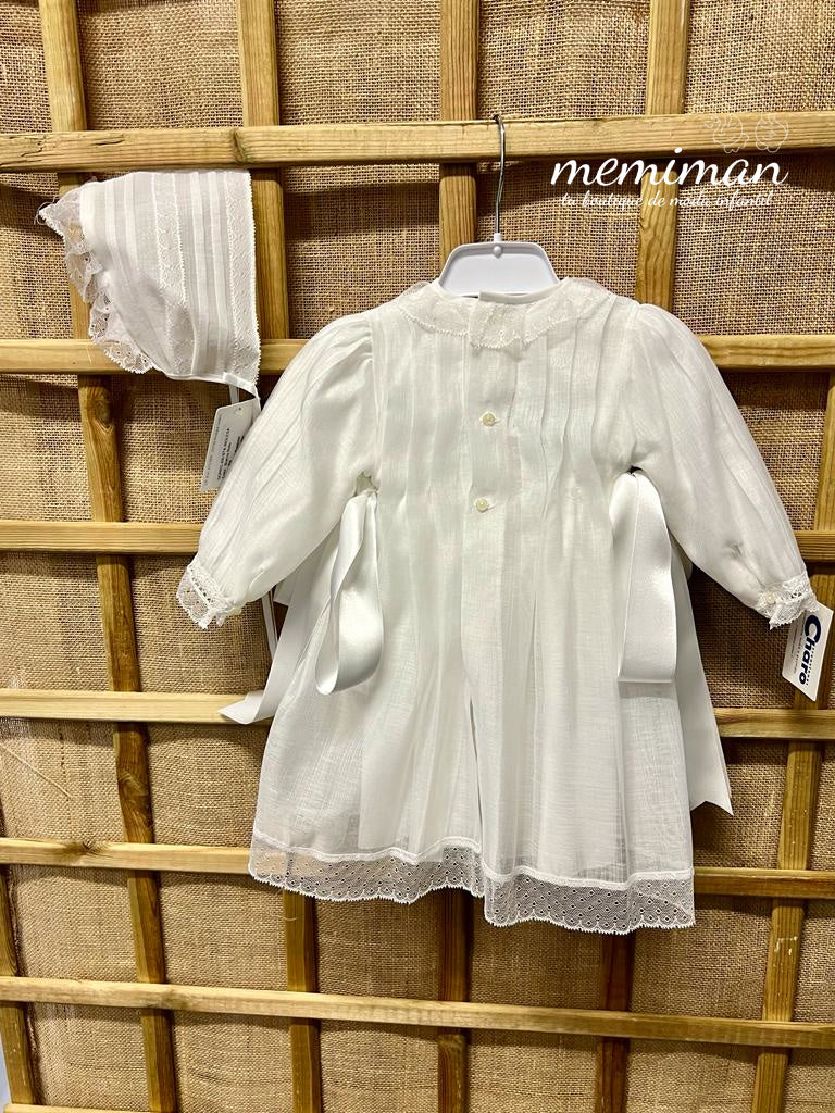 450 English Batista mantilla with hood