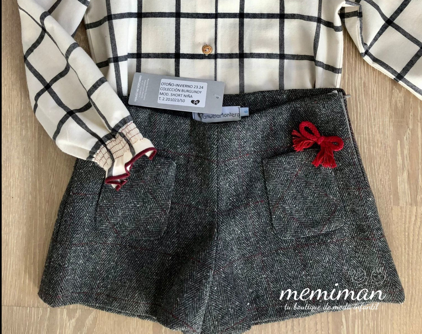 BURGUNDY Short