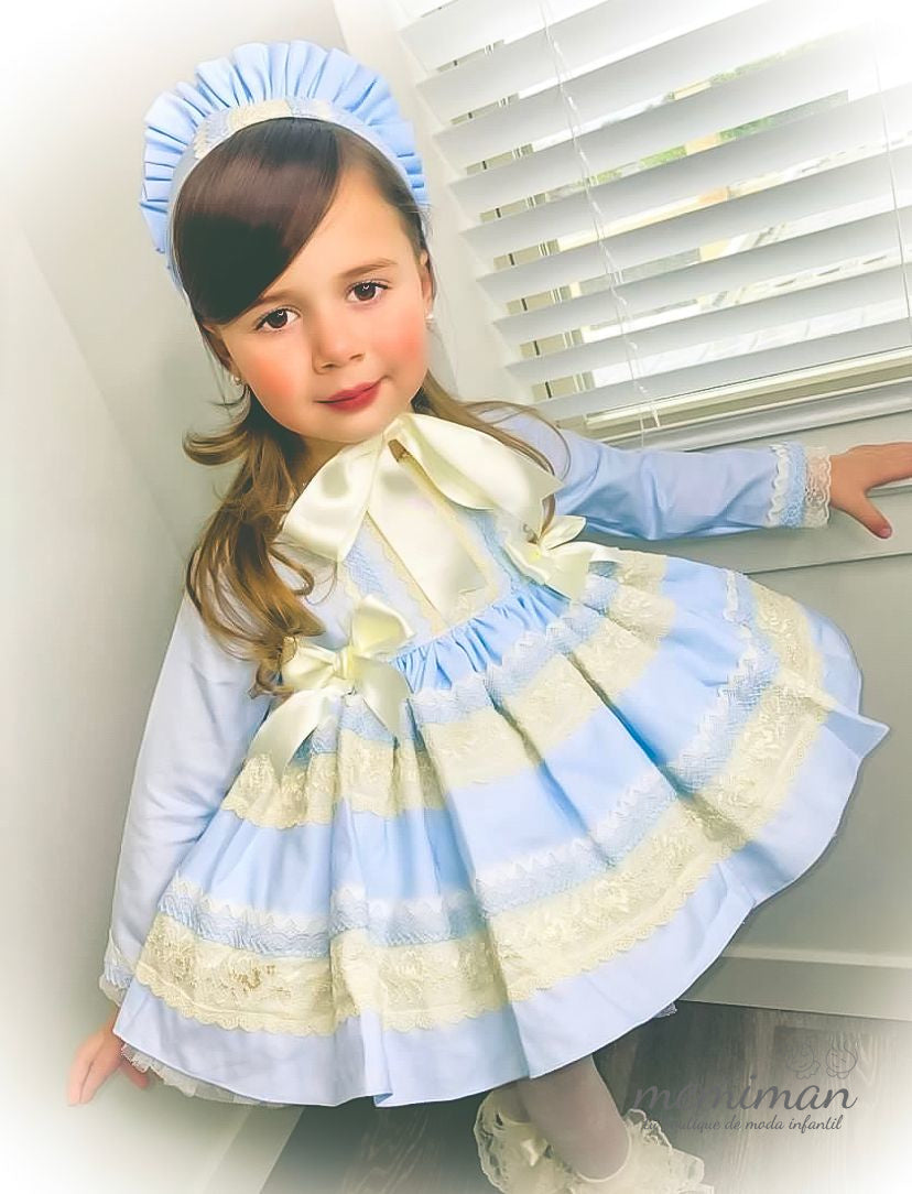 Robe Florence Blue Bonnet - Jesusito - Robe volante