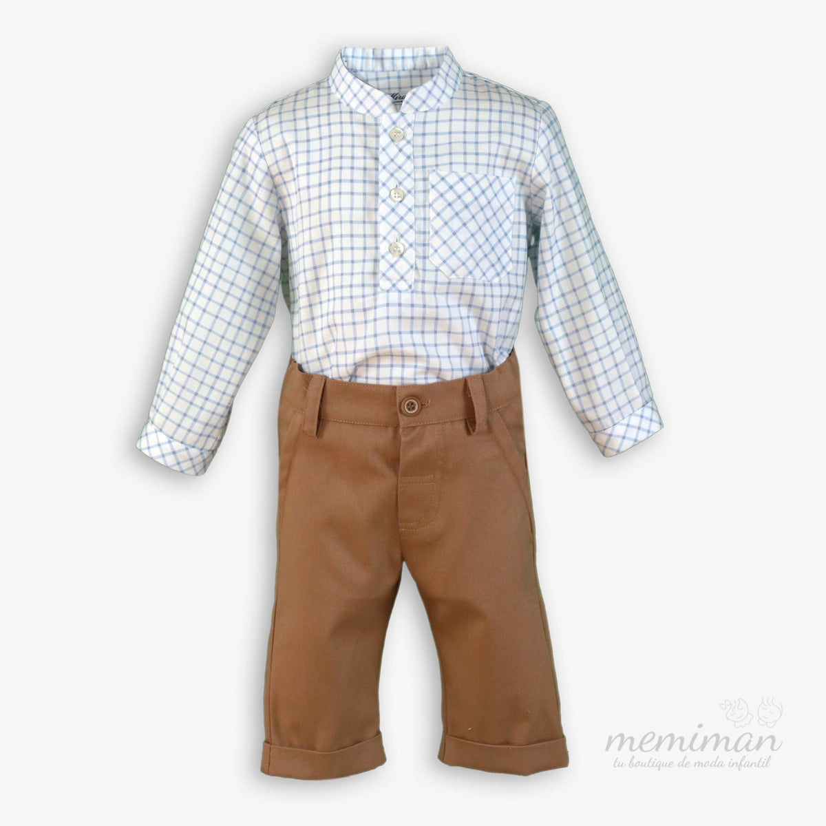 38-0500-23 Completo Neonato Pantalone Lungo