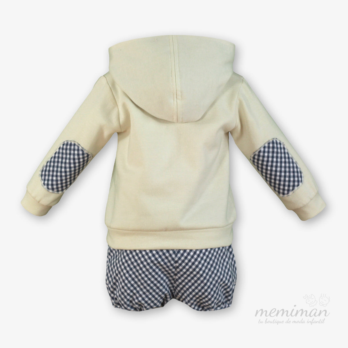 38-0503-23 Completo neonato felpa
