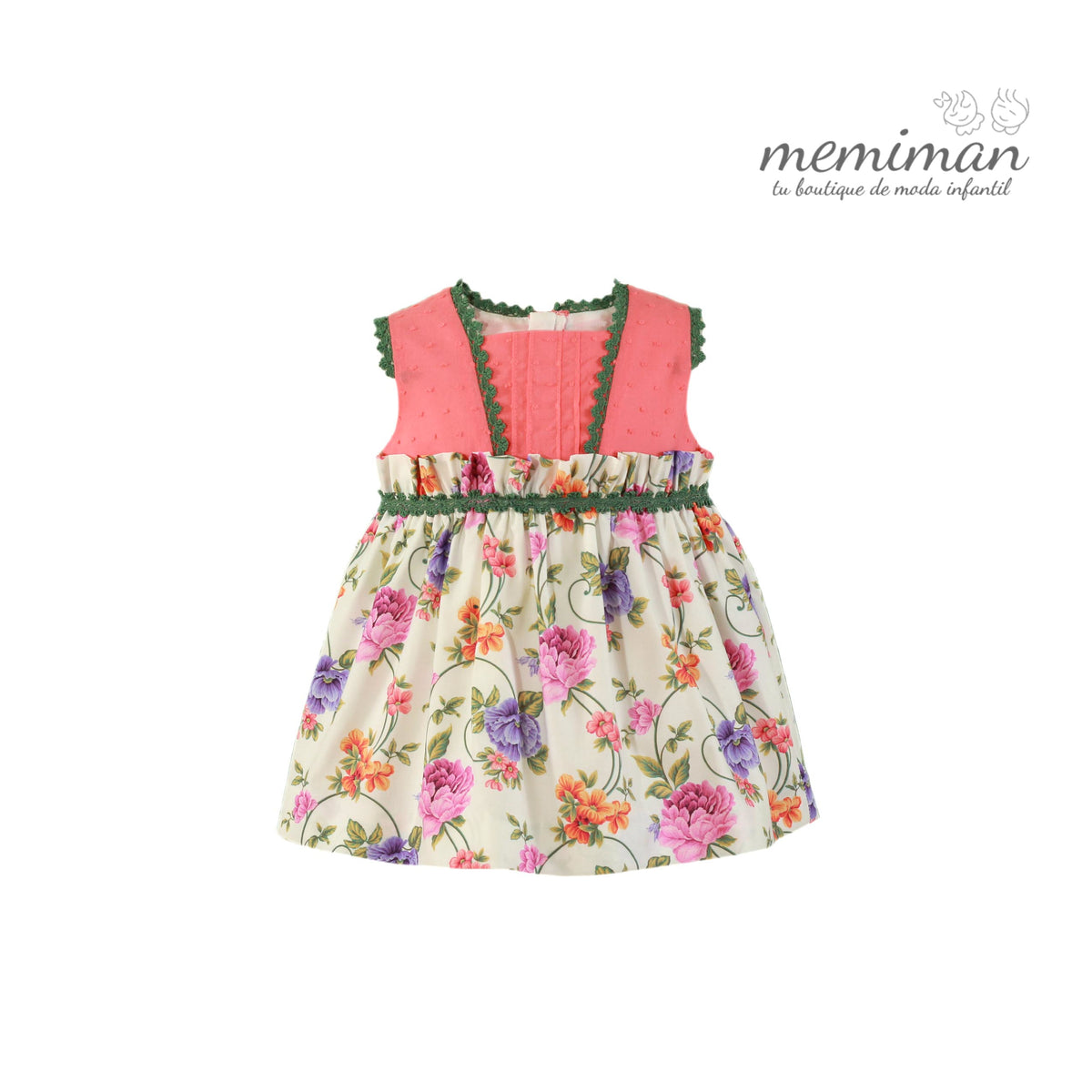 35-0514-V Babykleid mit Muster