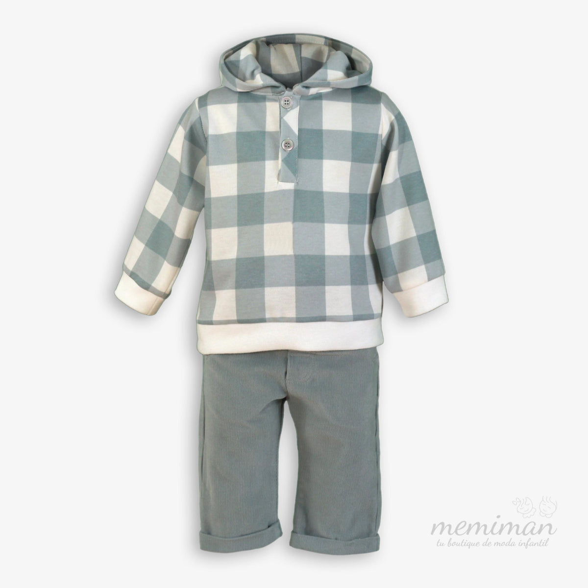 38-0517-23 Completo neonato felpa
