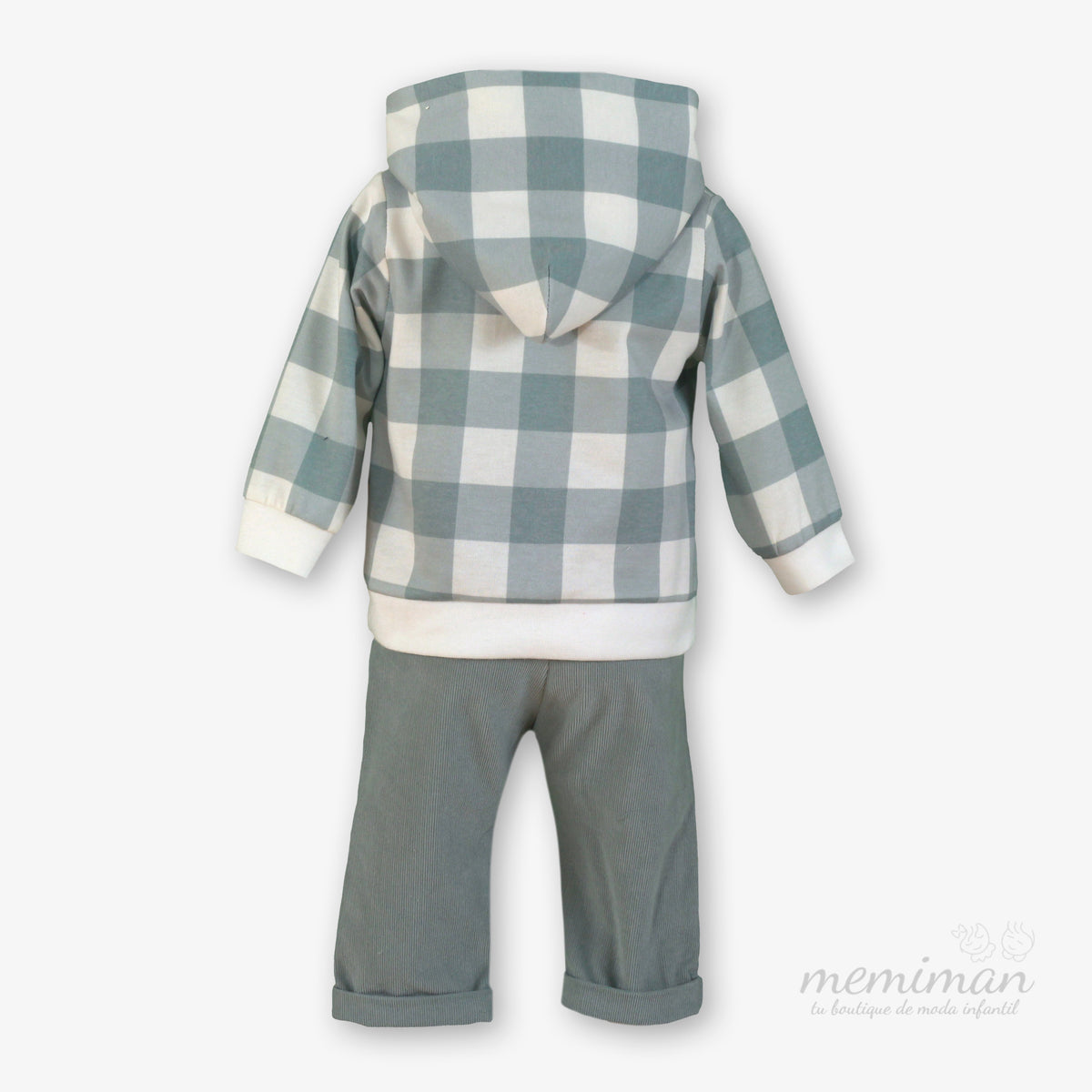 38-0517-23 Completo neonato felpa